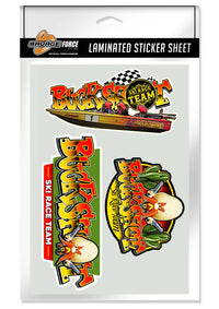 Thumbnail for Buckshot Ski Race Team Sticker Sheet