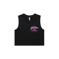Thumbnail for Shattered Racing Team Ladies Crop Tank