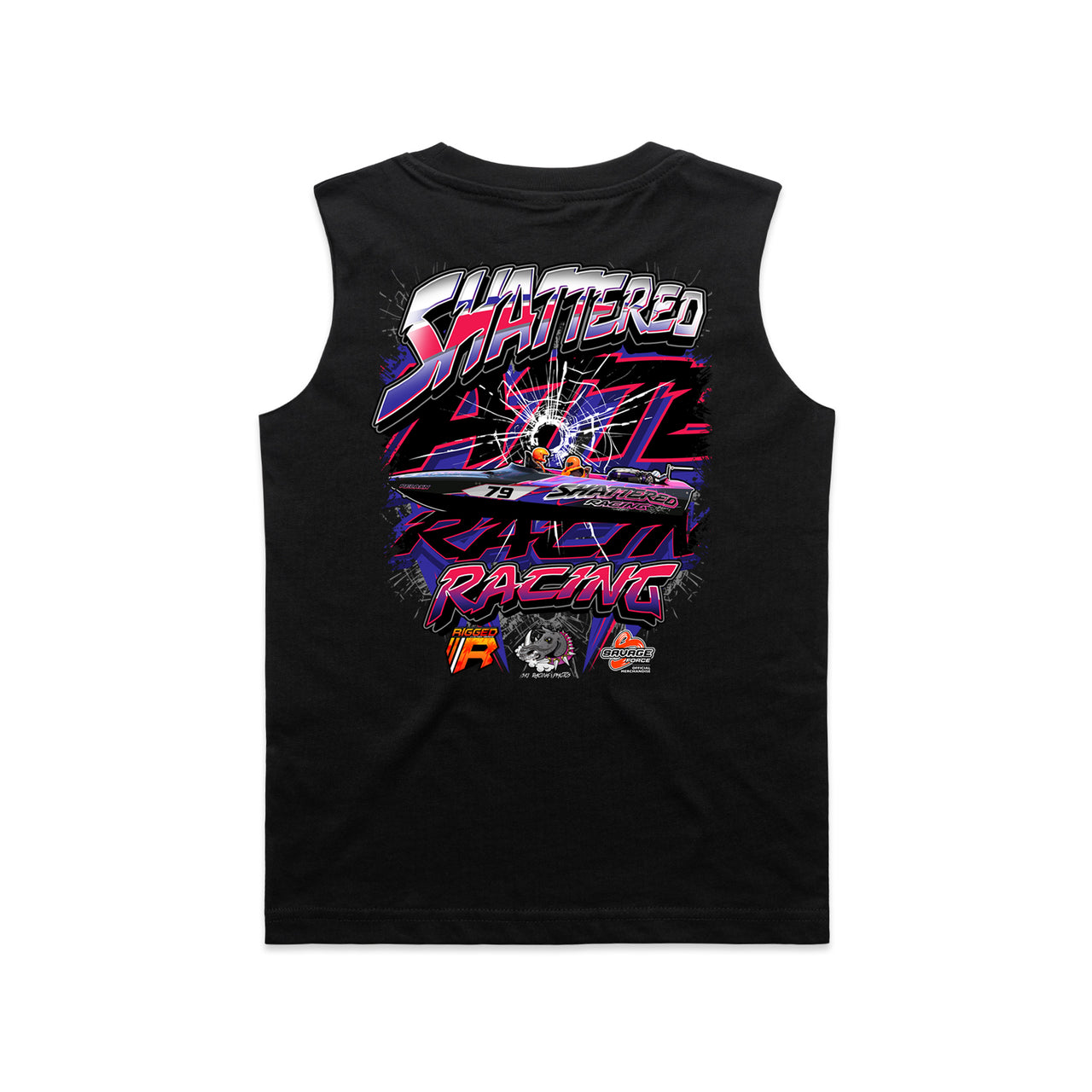 Shattered Racing Team Youth/Kids Tank