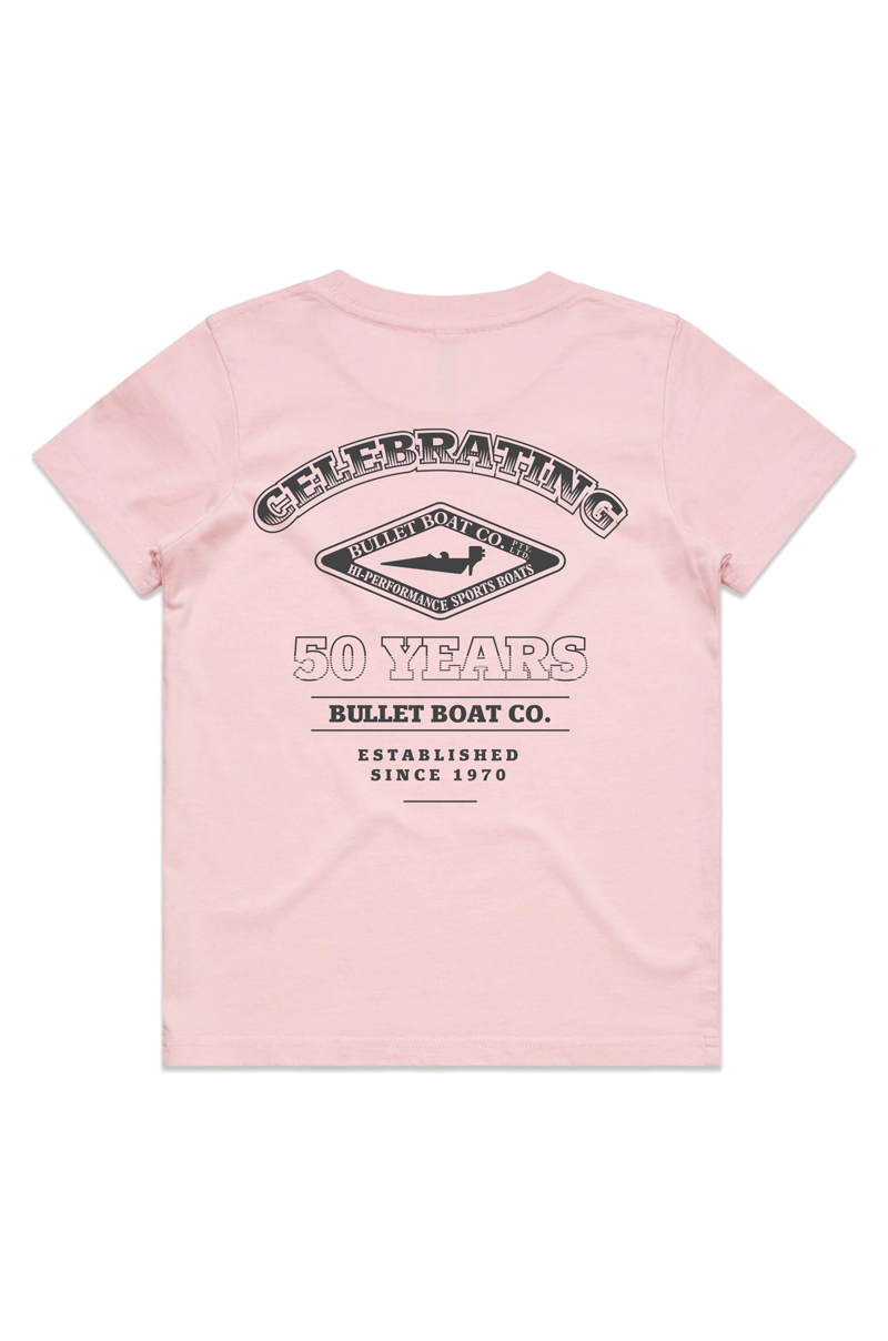 Bullet Boats 50th Anniversary Youth Tee