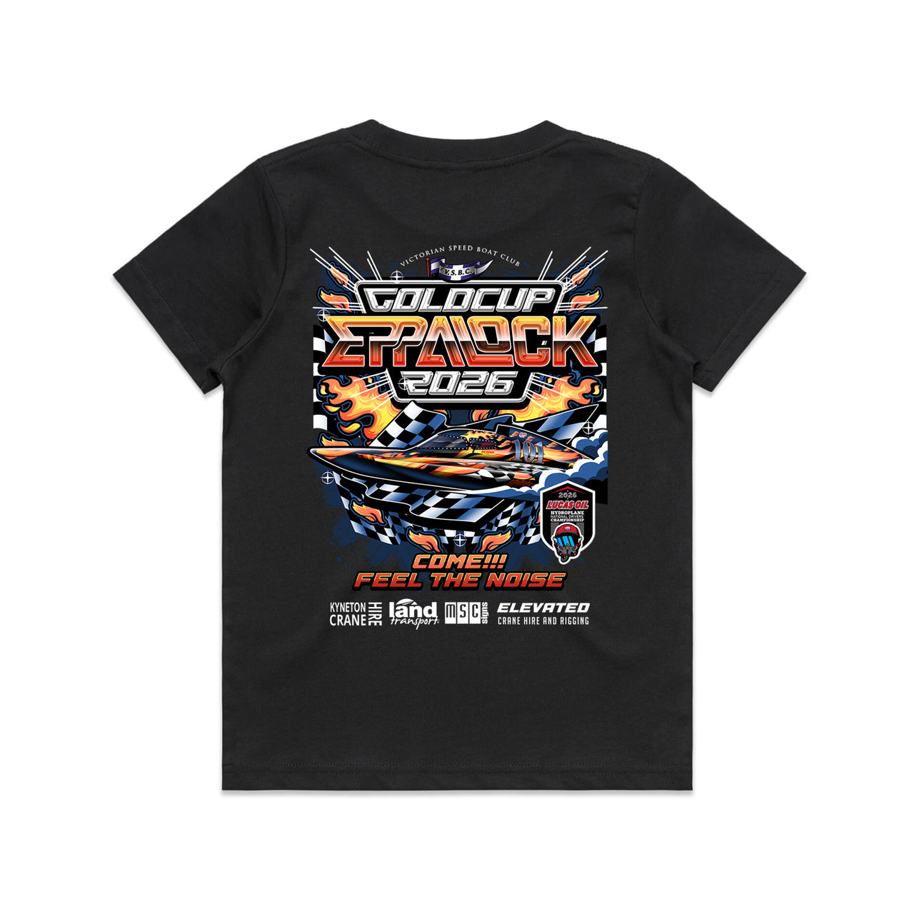 Eppalock Gold Cup 2026 Kids Tee