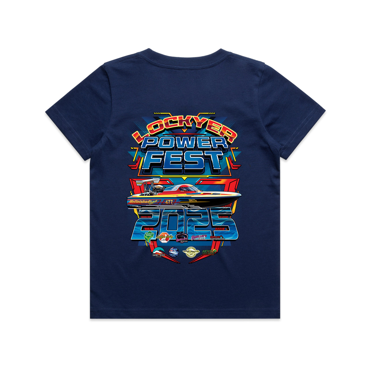 Lockyer Power Fest 2025 Kids Tee