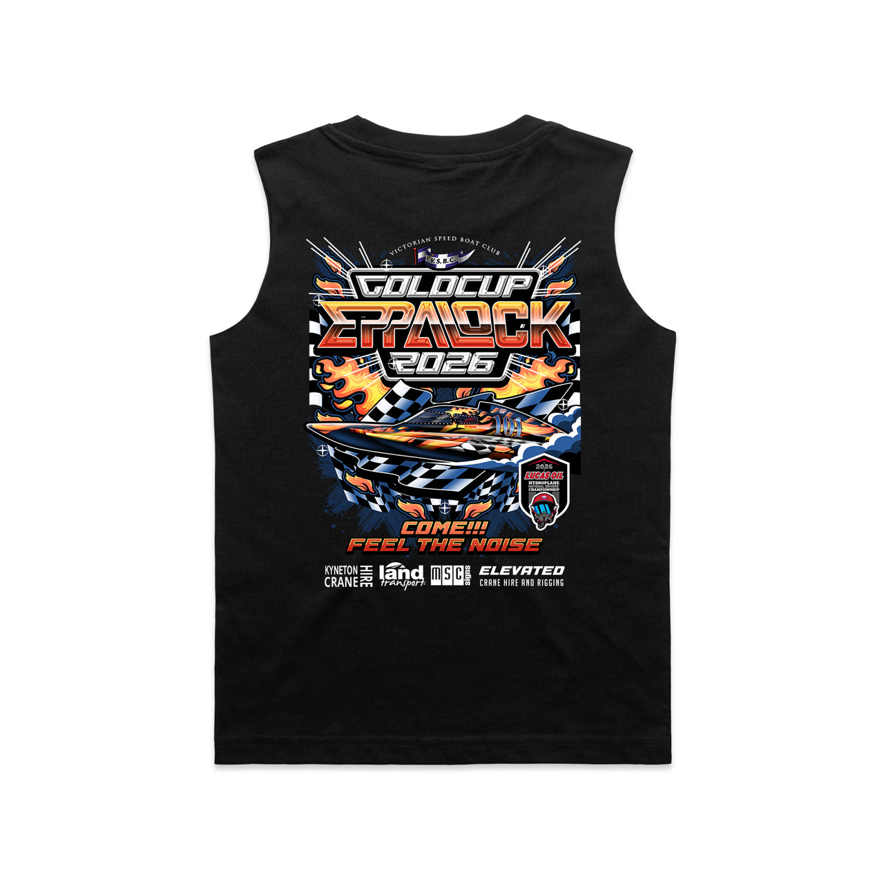 Eppalock Gold Cup 2026 Kids Tank