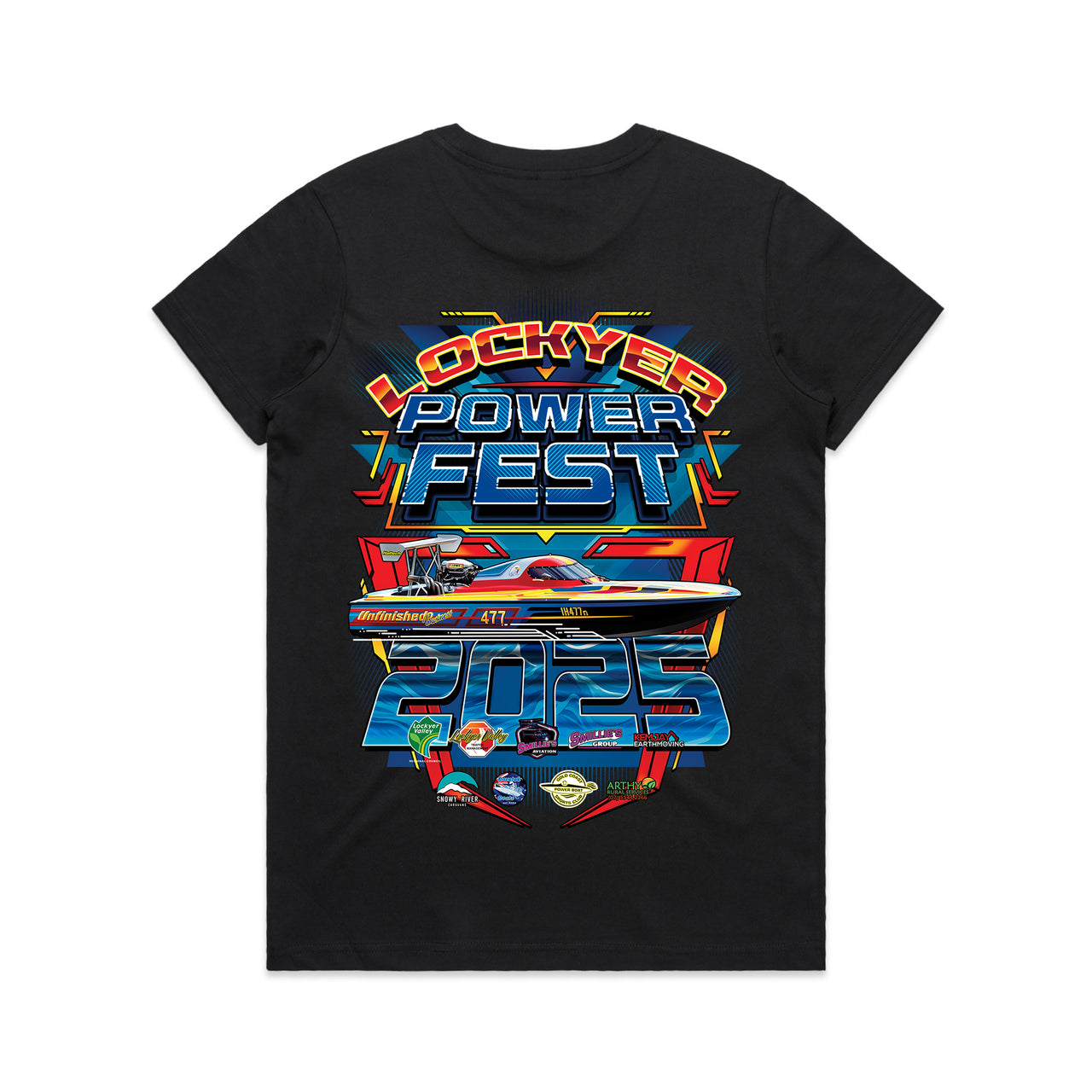 Lockyer Power Fest 2025 Ladies Tee