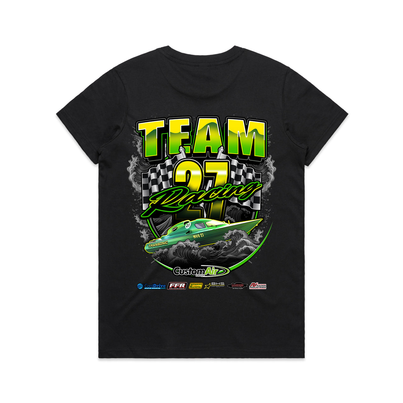 Team 27 Racing Ladies Tee