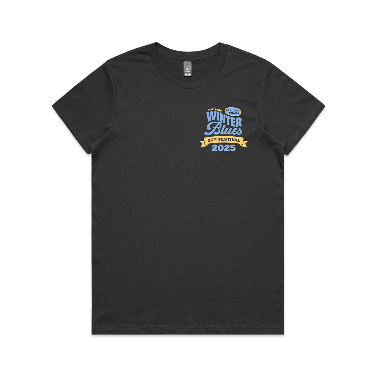 Winter Blues 2025 Ladies Band List Tee