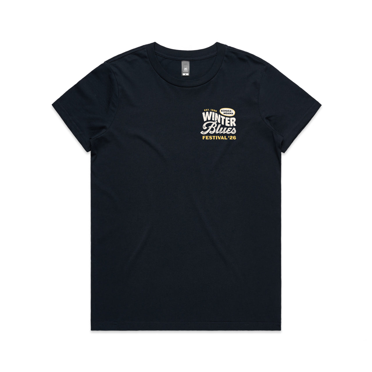 Echuca Moama Winter Blues 2026 Ladies LWJ Tee