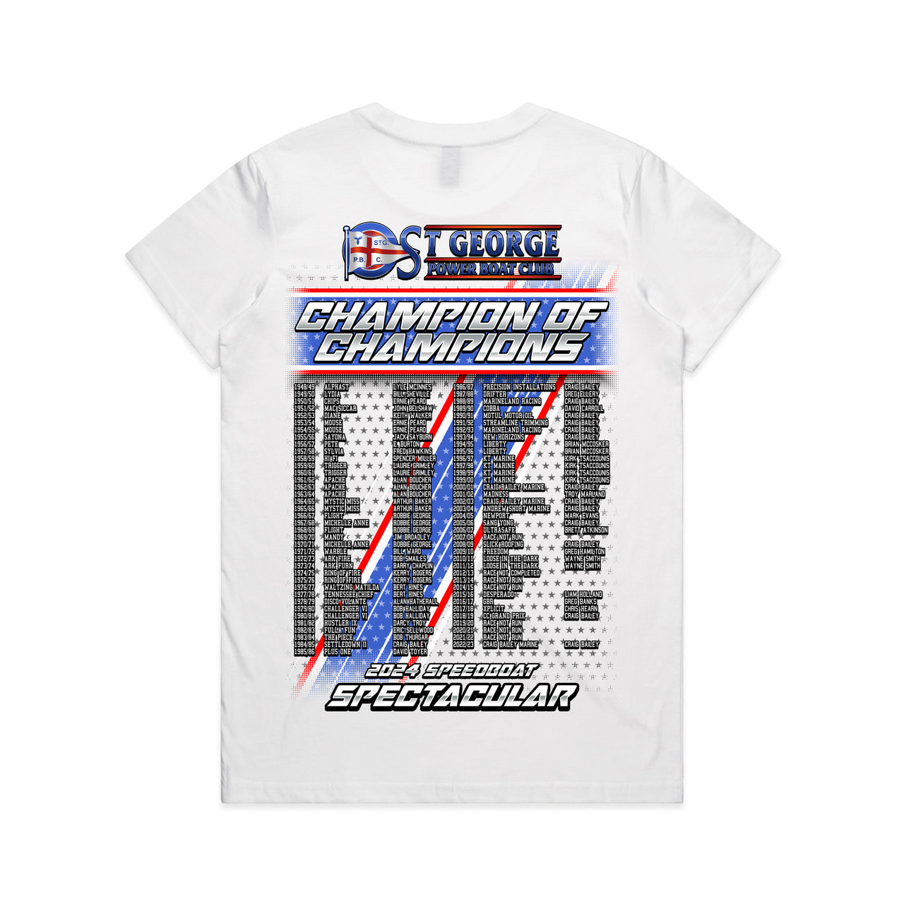 Champion of Champions 2024 Ladies Tee
