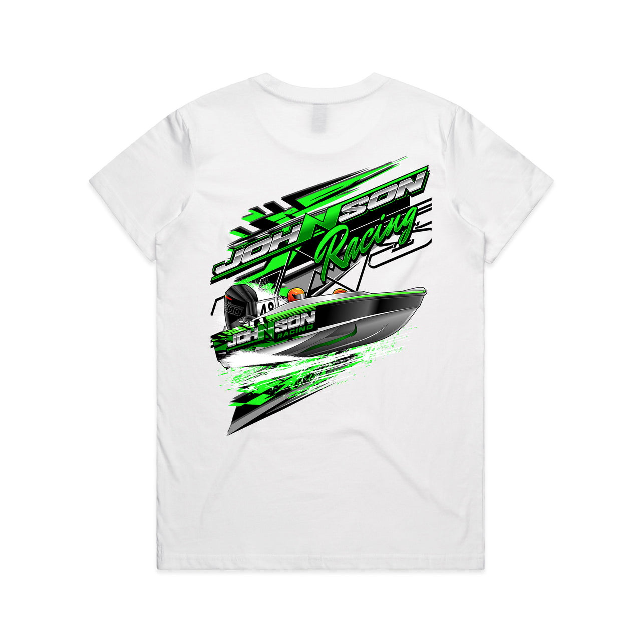 Johnson Racing Women's Tee: PRE-ORDER