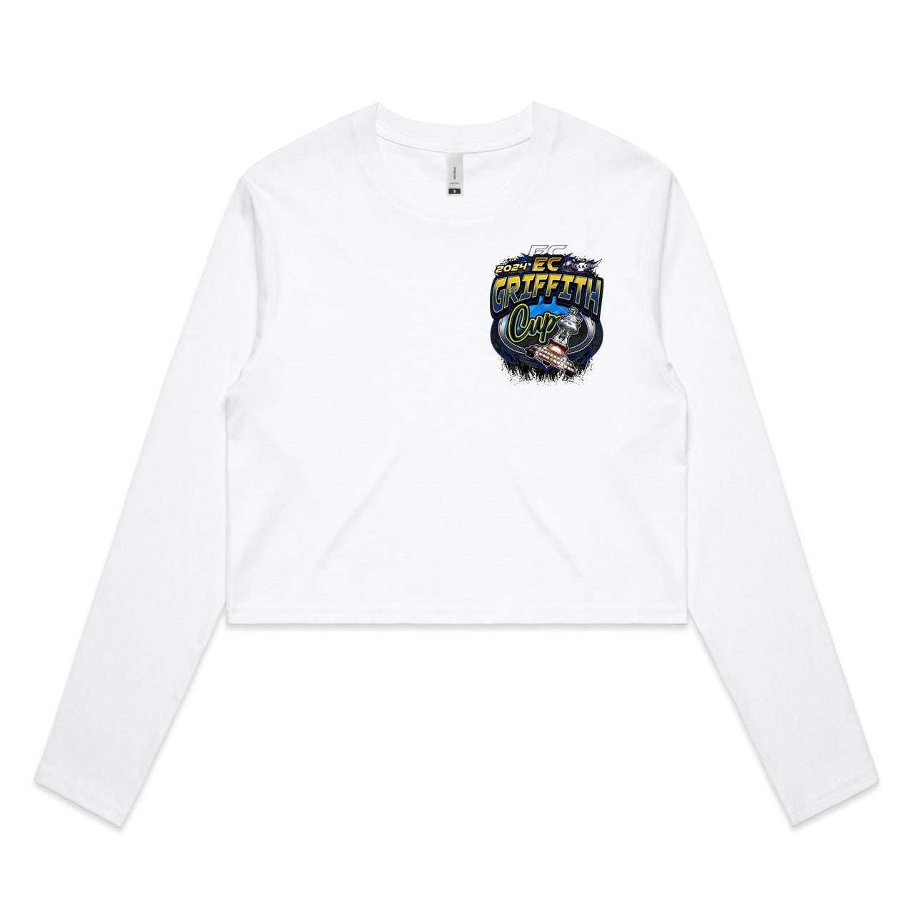 E.C Griffith Cup 2024 Event Ladies Crop Long Sleeve Tee