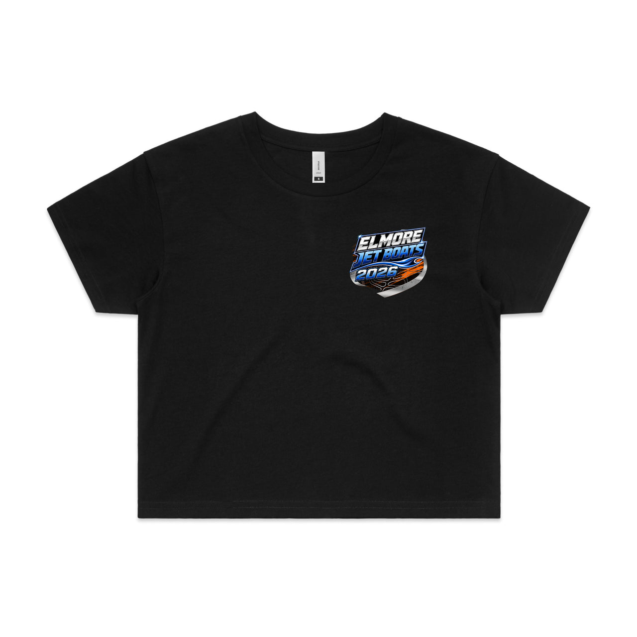 Elmore Jet Boats 2026 Ladies Crop Tee