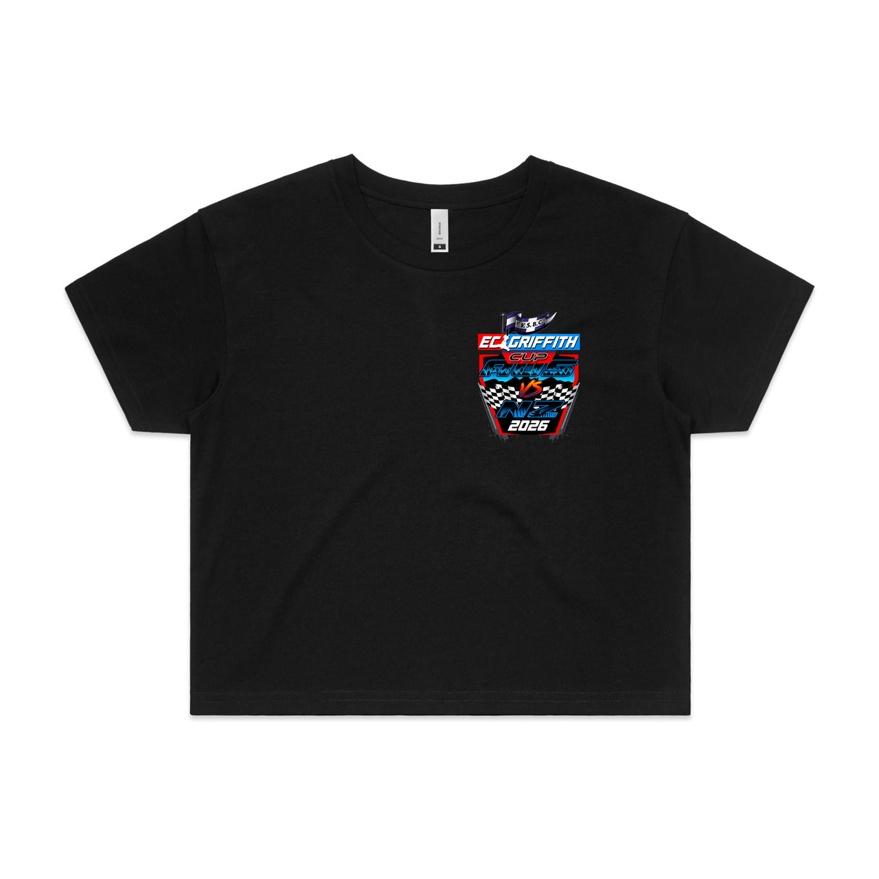 E.C Griffith Cup 2026 Event Ladies Crop Tee