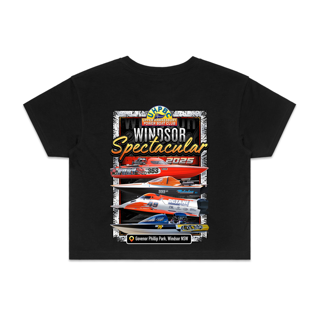 Windsor Spectacular 2025 Ladies Crop Tee