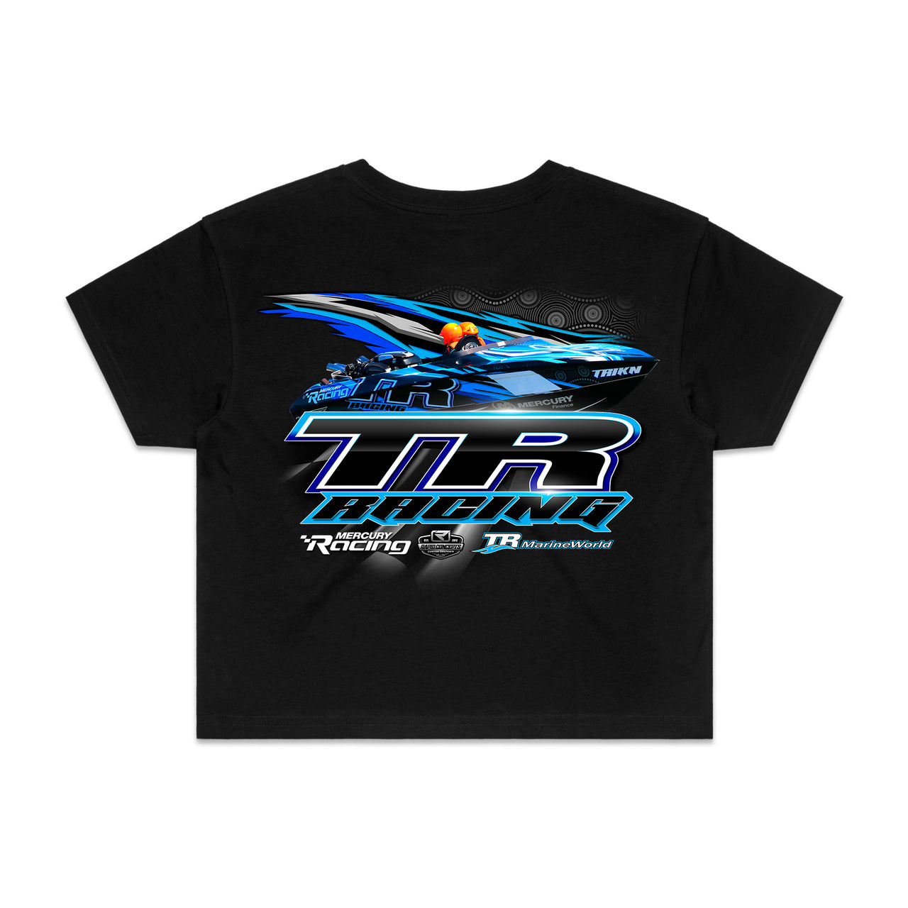 TR Racing Women's Crop Tee