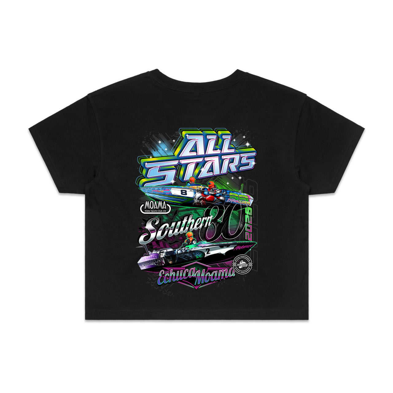 S80 All Stars 2026 Ladies Crop Tee