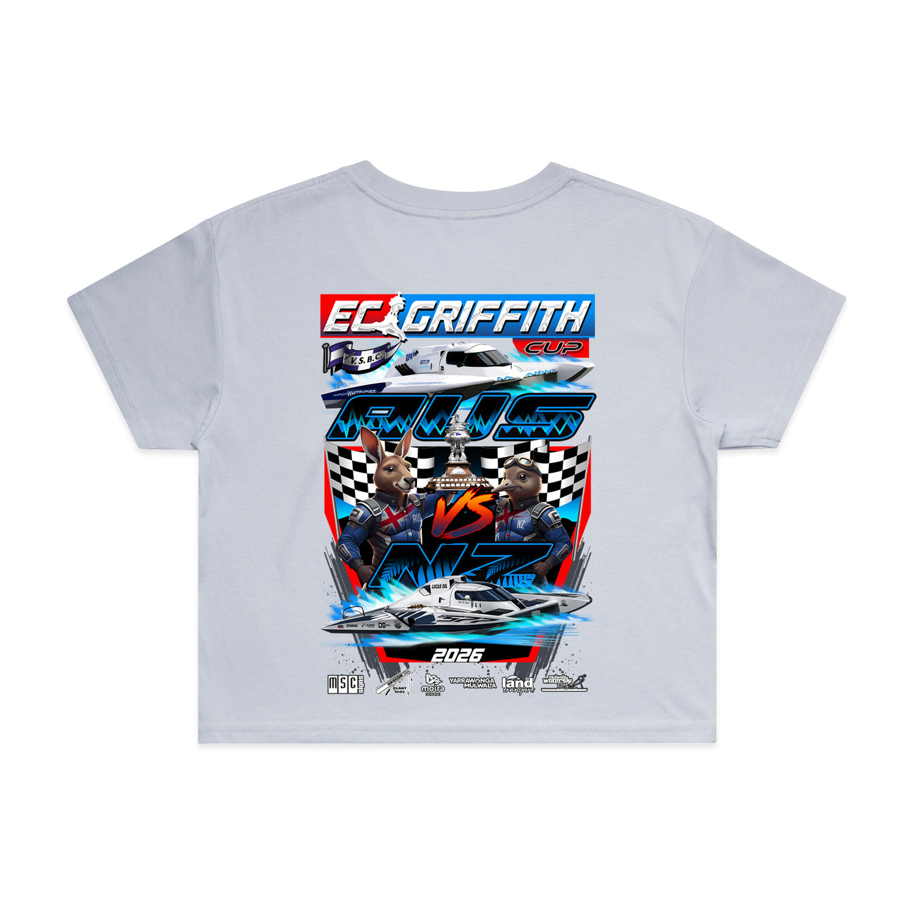 E.C Griffith Cup 2026 Event Ladies Crop Tee