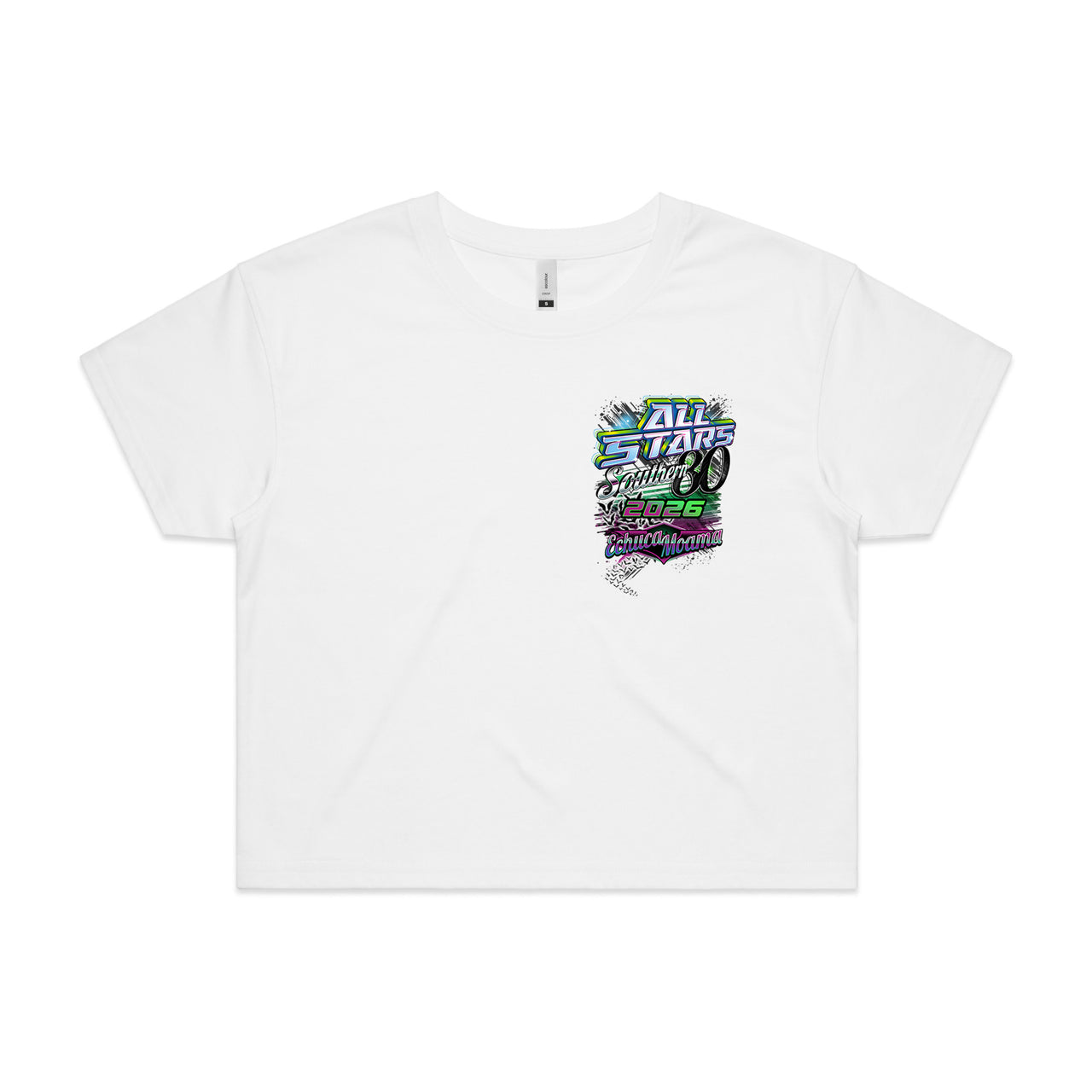 S80 All Stars 2026 Ladies Crop Tee