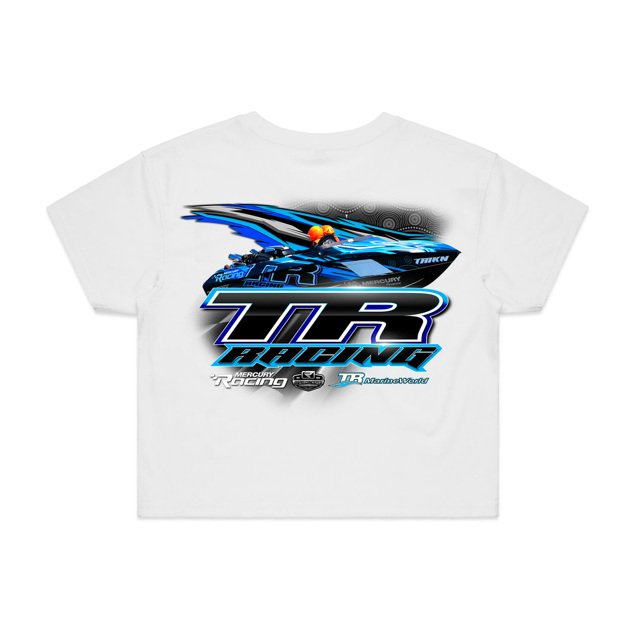 TR Racing Women's Crop Tee