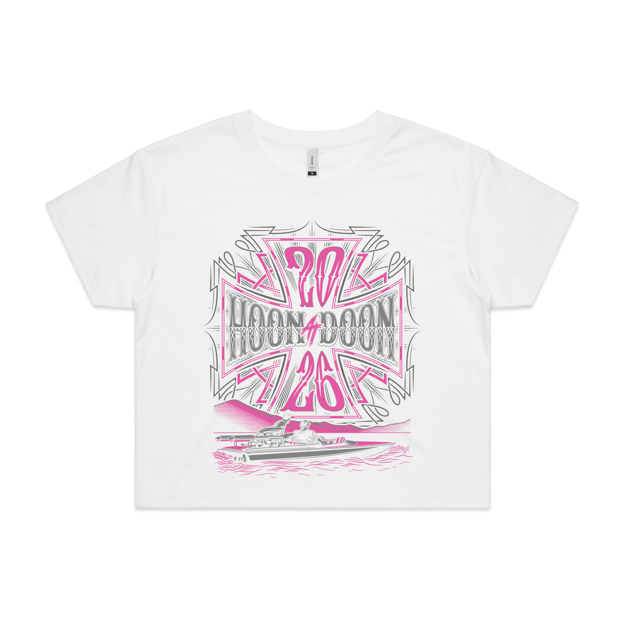 Hoon at Doon 2026 Ladies Crop Tee
