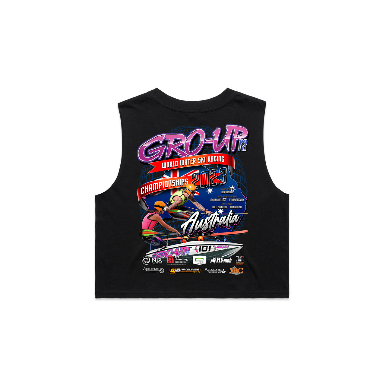 Gro-Up F2 Woman's Crop Tank