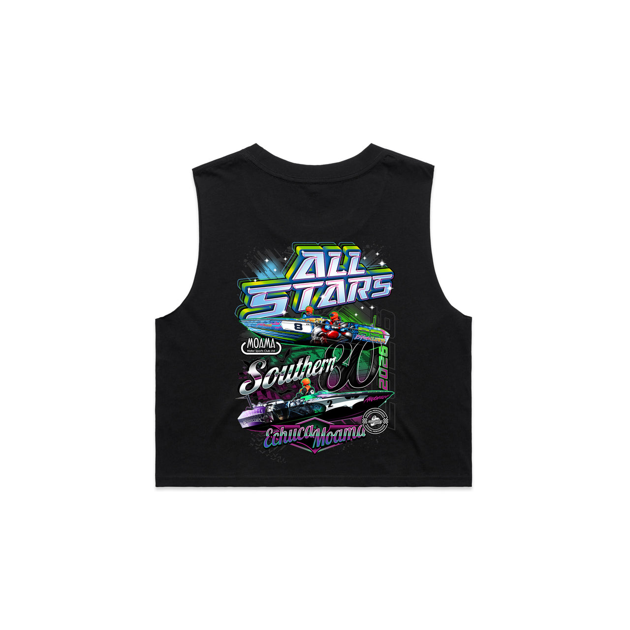 S80 All Starts 2026 Ladies Crop Tank