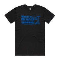 Thumbnail for Echuca Moama Winter Blues 2026 Blue Guitar Men’s Tee
