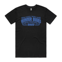 Thumbnail for Winter Blues 2025 Blue Guitar Men’s Tee