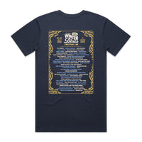 Thumbnail for Echuca Moama Winter Blues 2026 Men's Band List Tee
