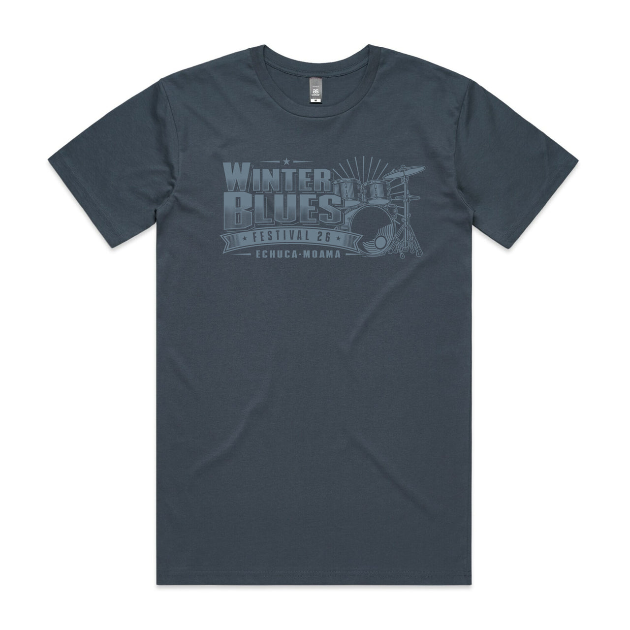 Echuca Moama Winter Blues 2026 Guitar Men’s Tee