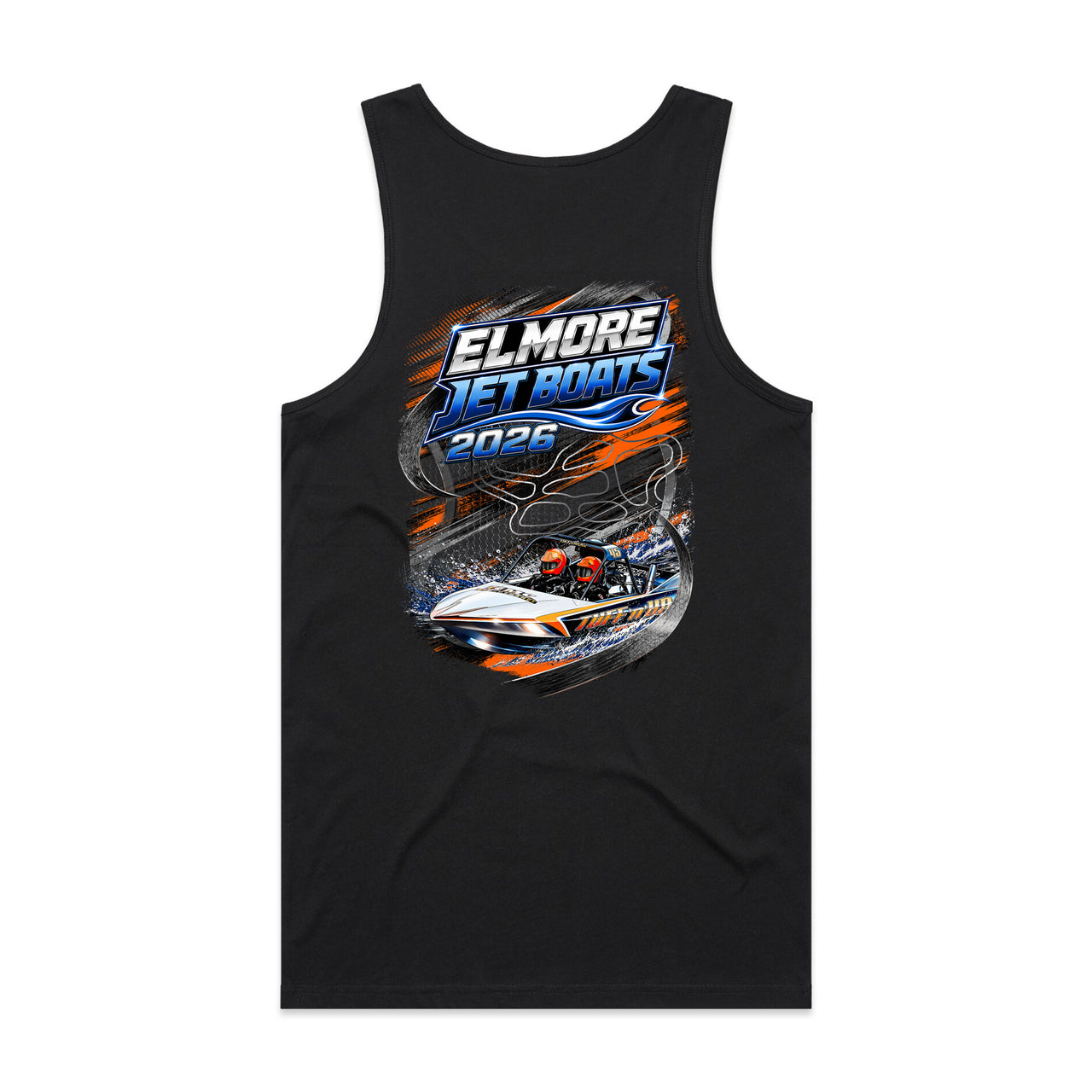 Elmore Jet Boats 2026 Men's Singlet