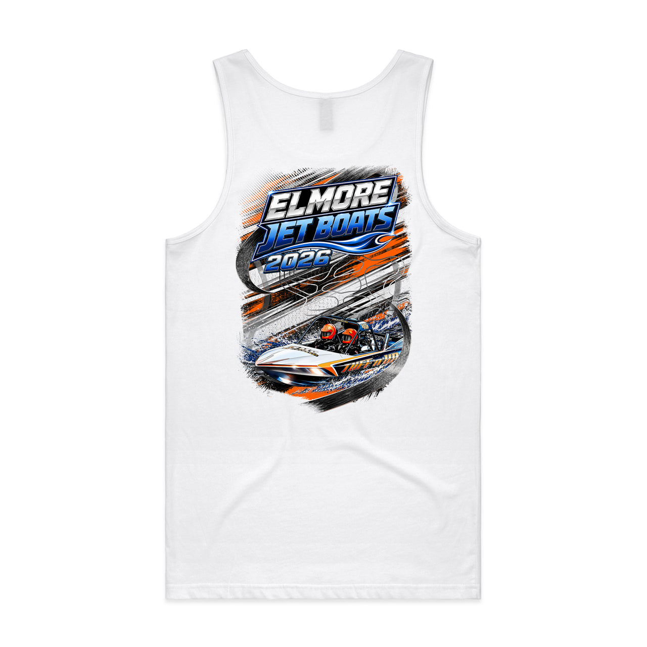 Elmore Jet Boats 2026 Men's Singlet