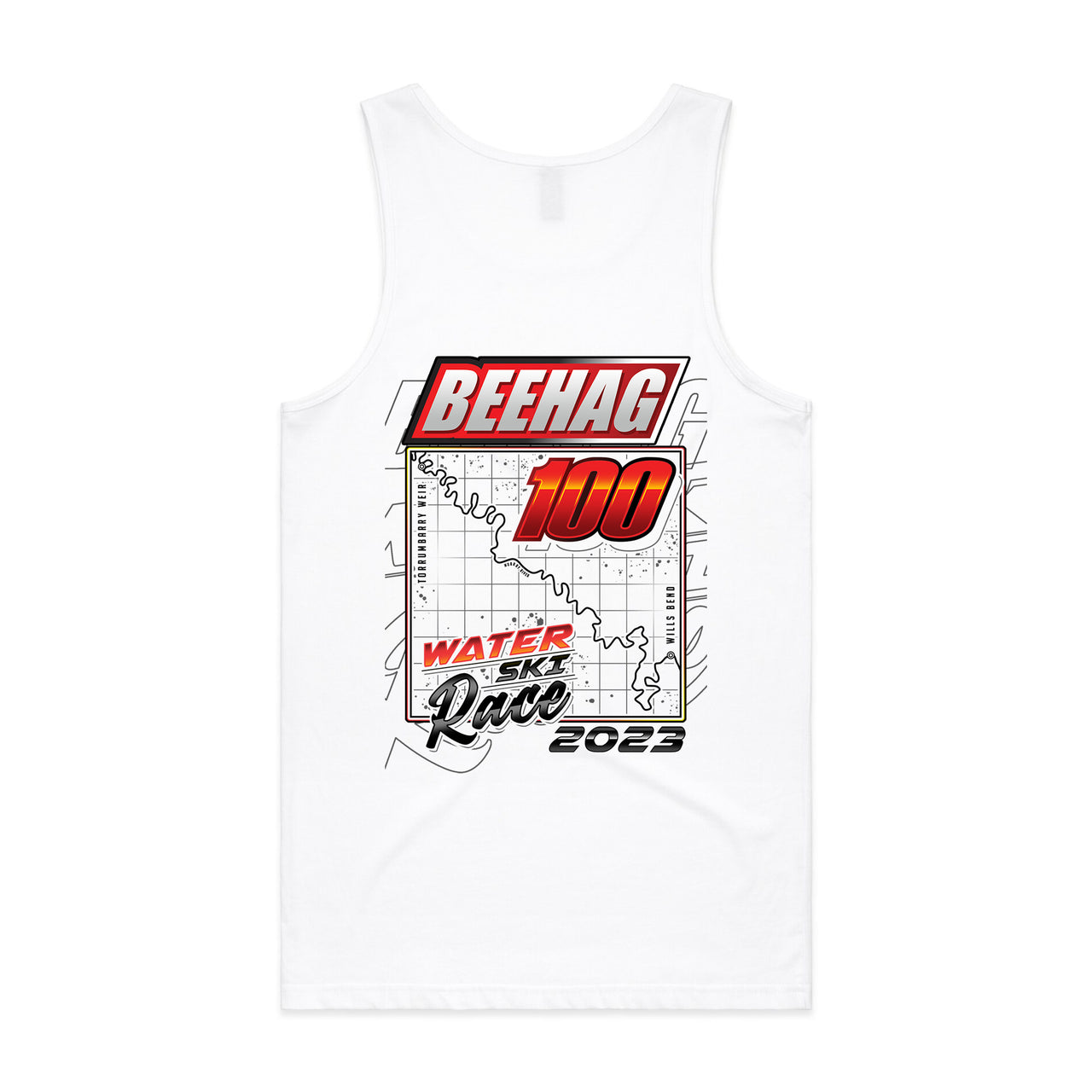 Beehag 100 2023 Event Men's Singlet