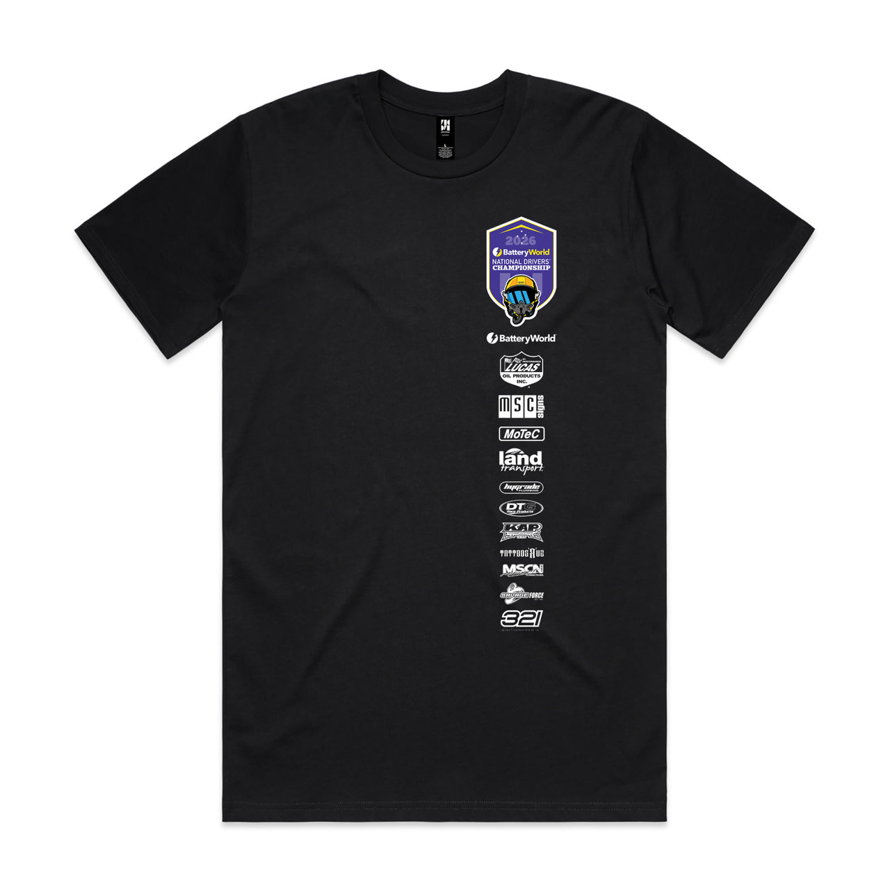 National Driver's Championship 2026 Men's Tee