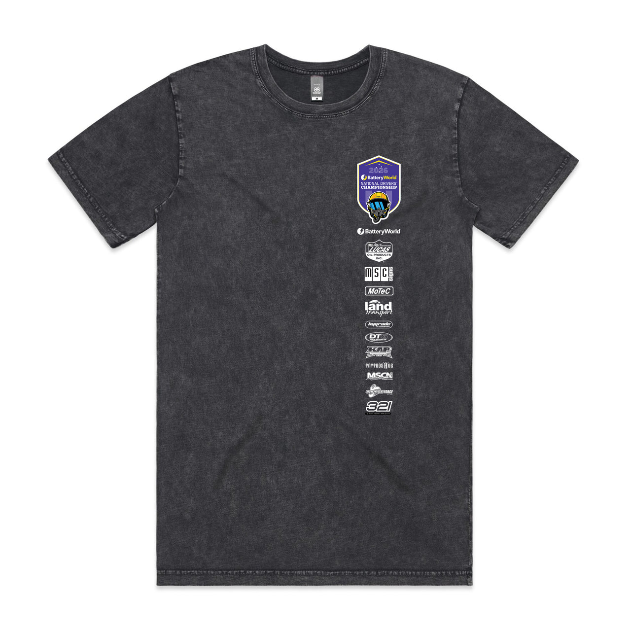 National Driver's Championship 2026 Stone Wash Men's Tee