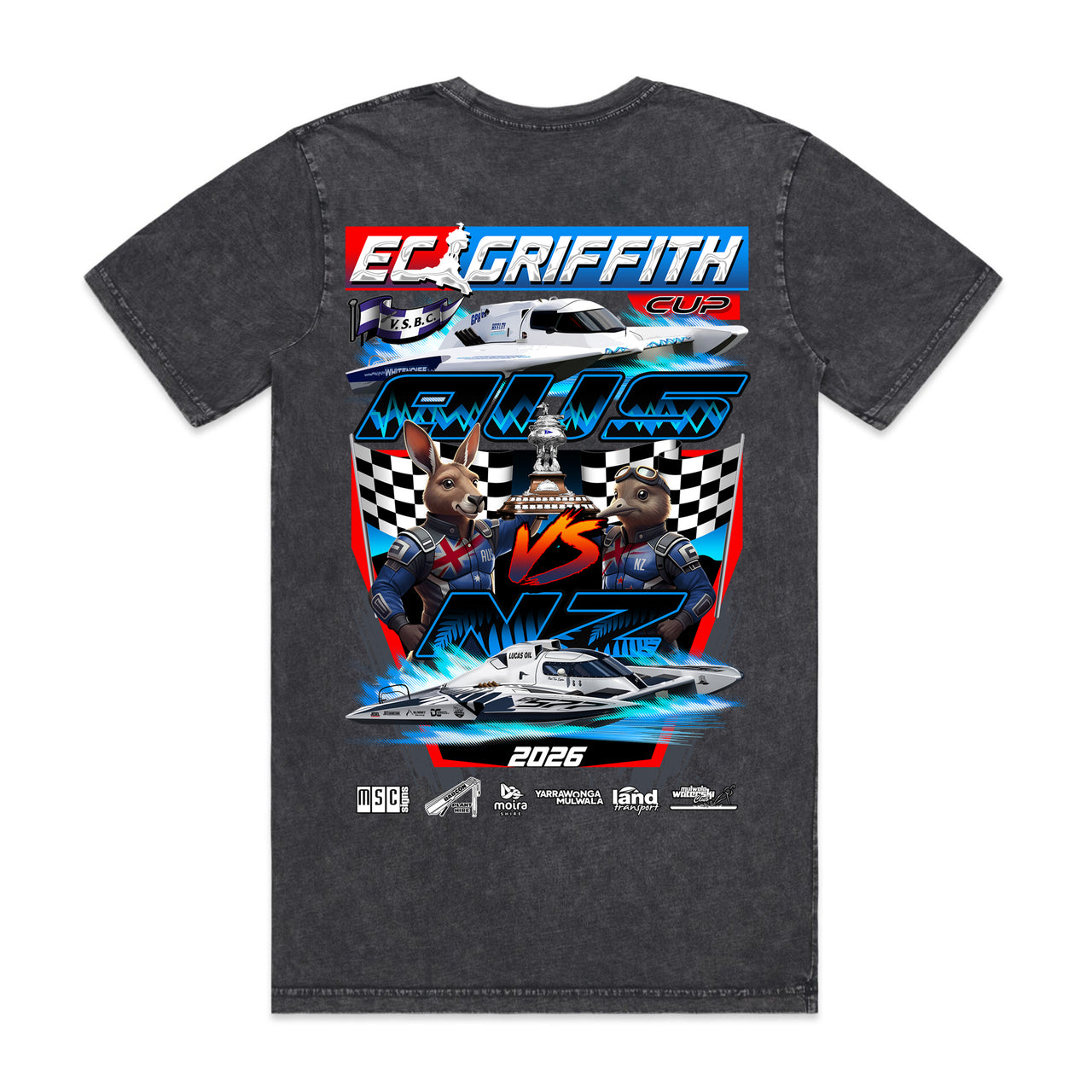 E.C Griffith Cup 2026 Event Men's Stone Wash Tee