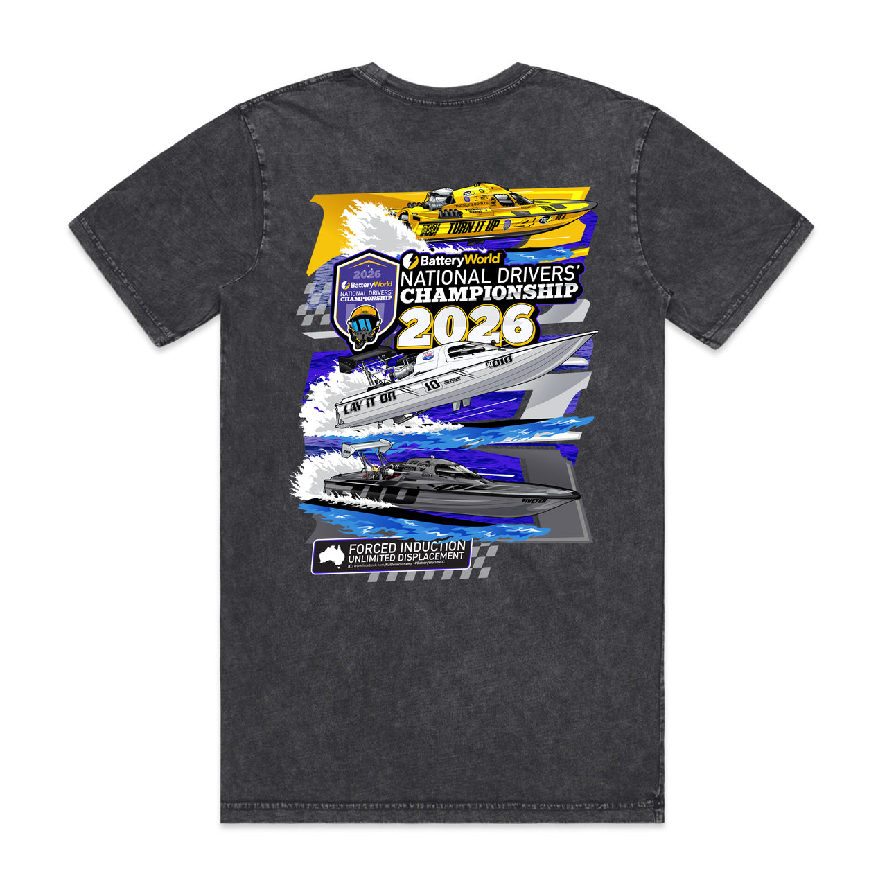 National Driver's Championship 2026 Stone Wash Men's Tee