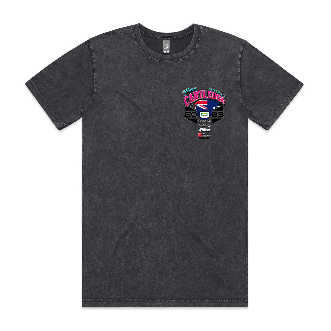 Team Cartledge Men's Stone Wash Tee