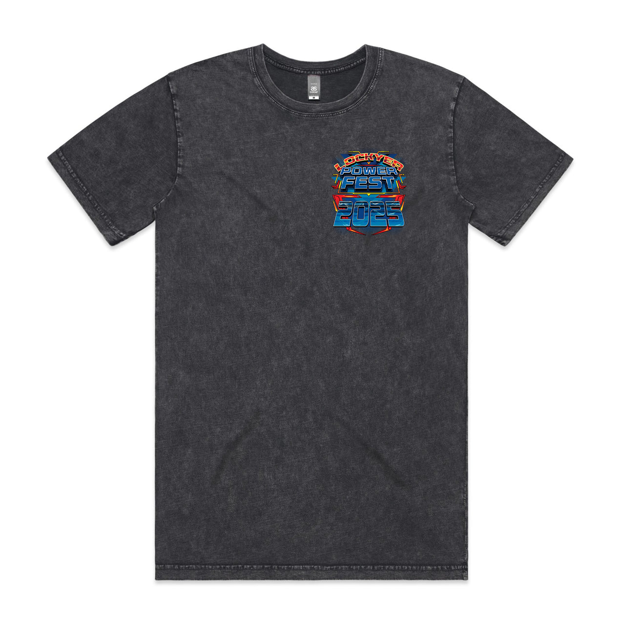 Lockyer Power Fest 2025 Stone Wash Tee