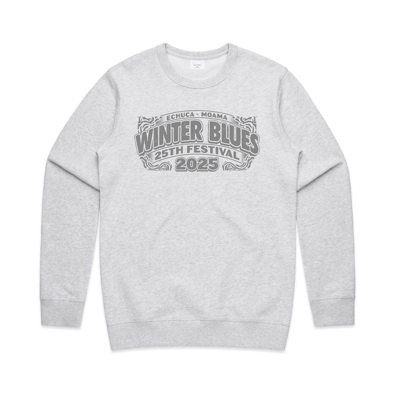 Winter Blues 2025 Men's Premium Guitar Crew