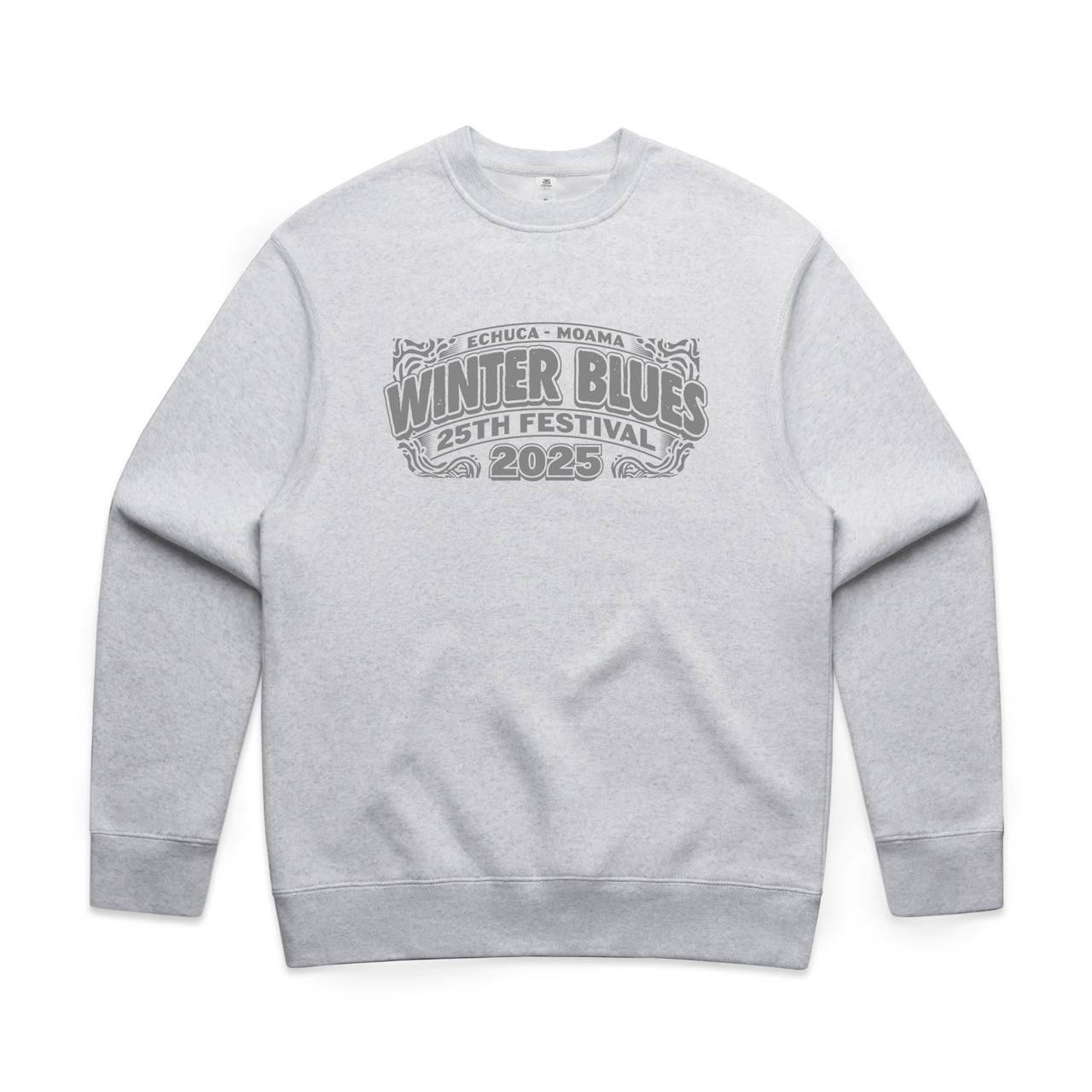 Winter Blues 2025 Men's Relax Guitar Crew