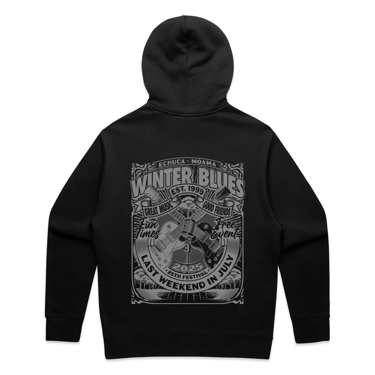 Winter Blues 2025 Men's Relax Guitar Hood