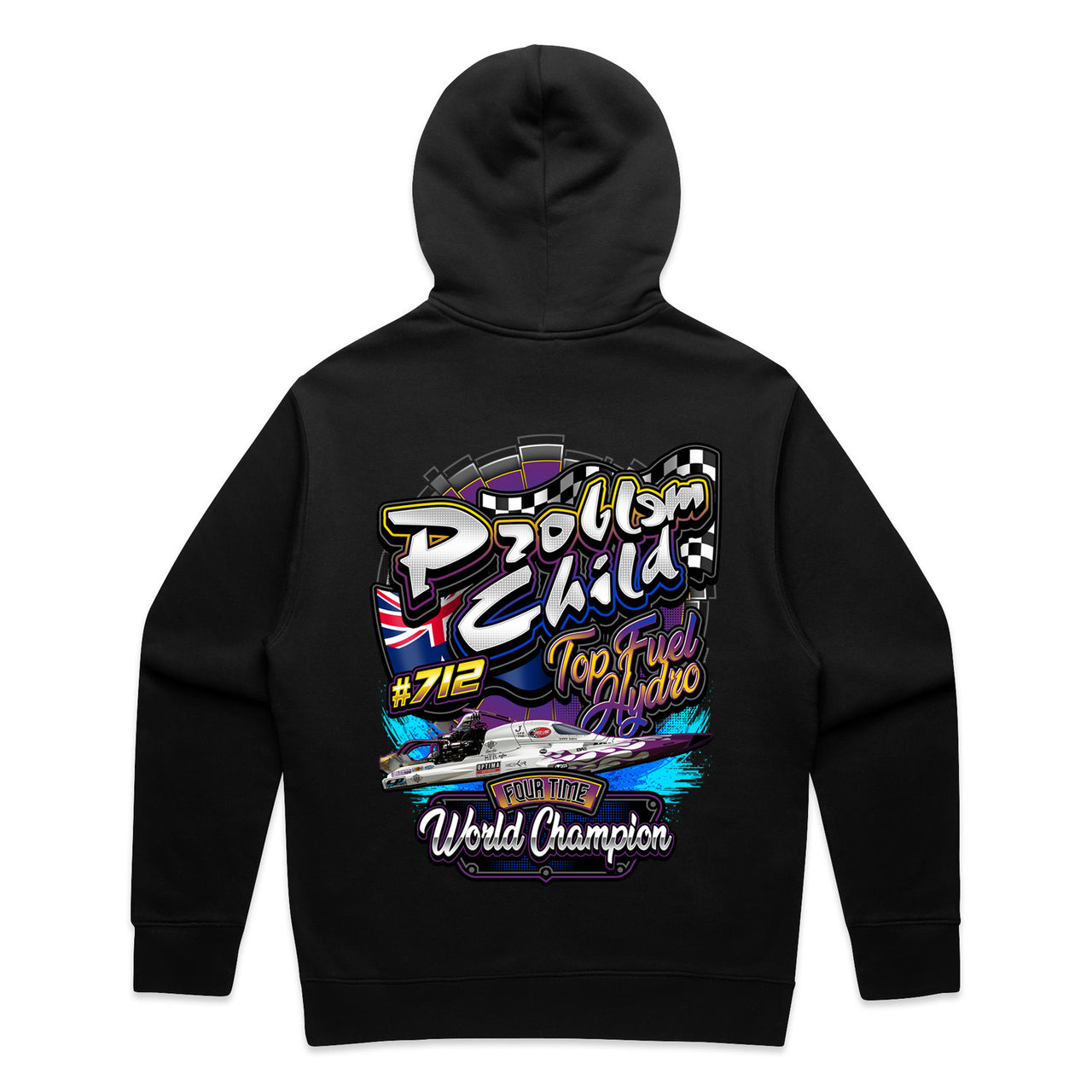 Problem Child Top Fuel Hydro Men's Relax Hoodie