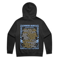 Thumbnail for Winter Blues 2025 Men's Relax Faded Band List Hood