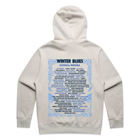 Thumbnail for Winter Blues 2025 Men's Relax Faded Band List Hood
