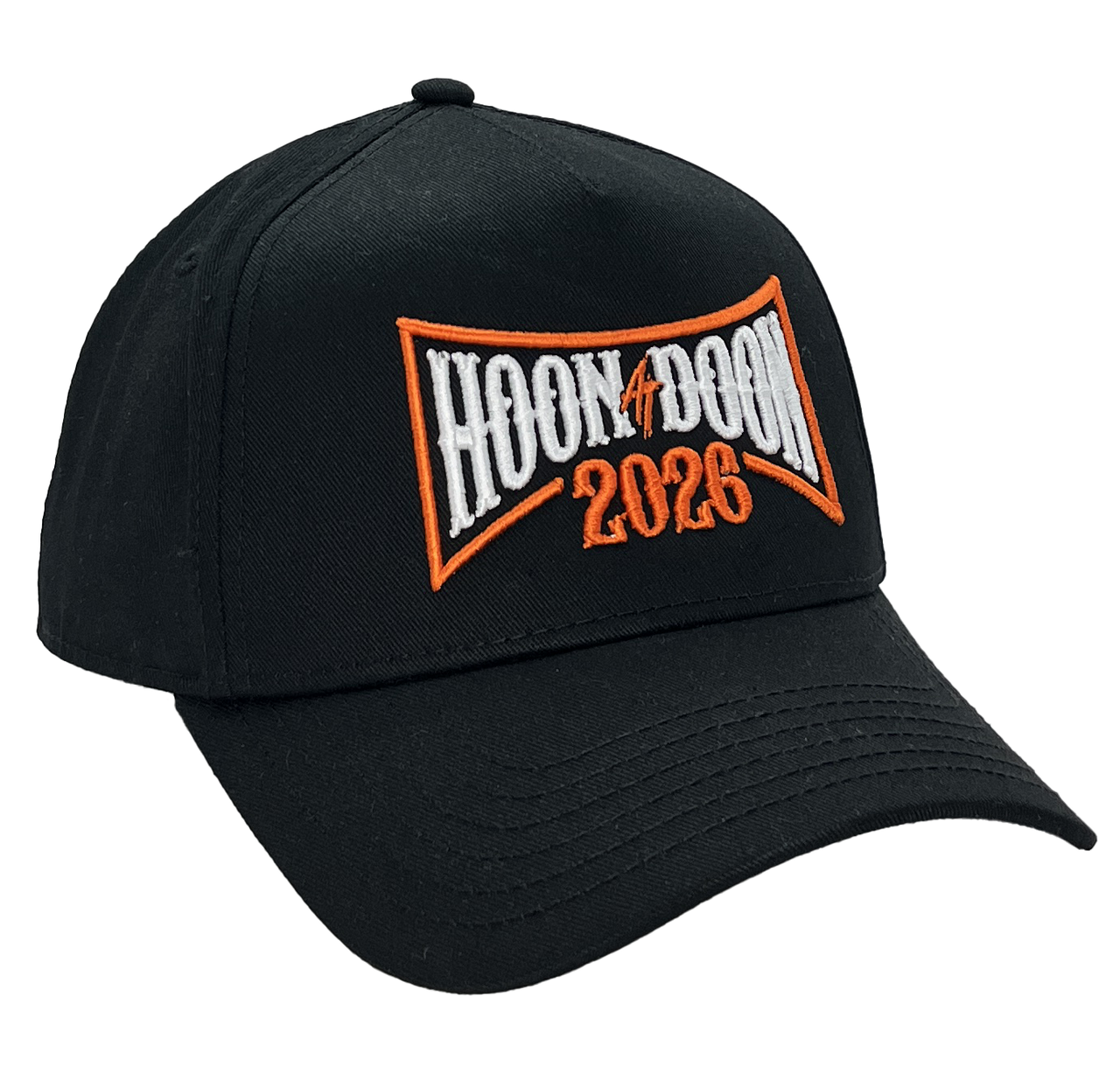 Hoon At Doon 2026 Black Embroidered Cap