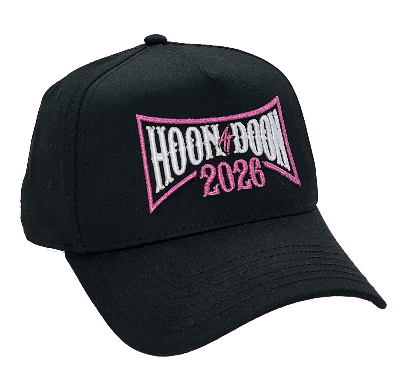 Hoon At Doon 2026 Black Embroidered Cap