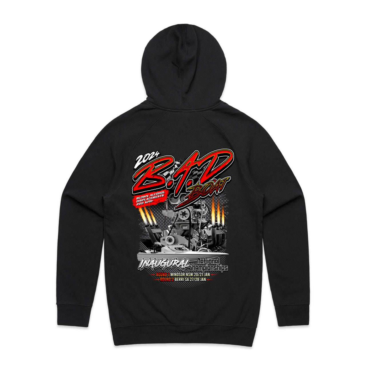 B.A.D Boat 2024 Event Men's Hoodie