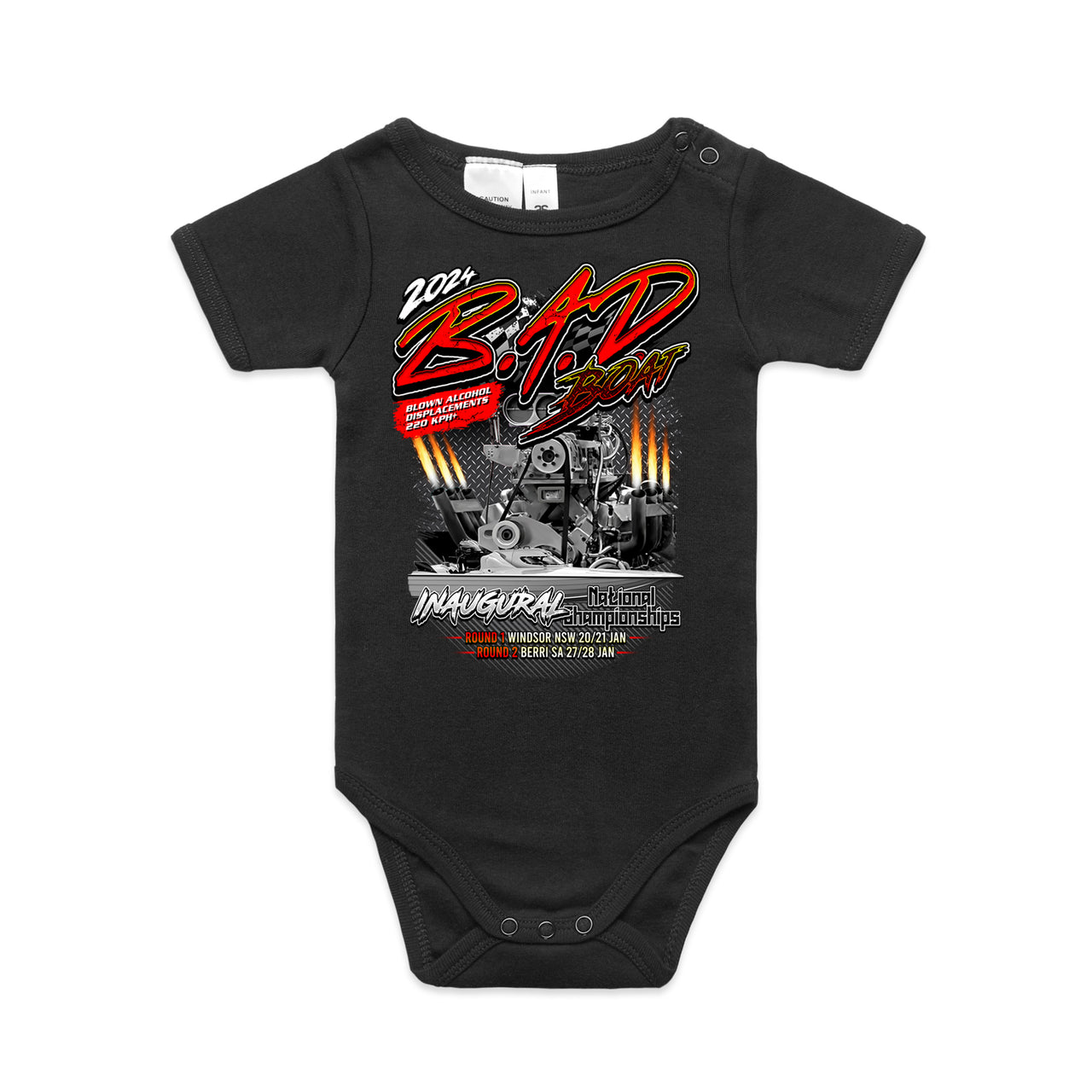 B.A.D Boat 2024 Event Infant One-Piece
