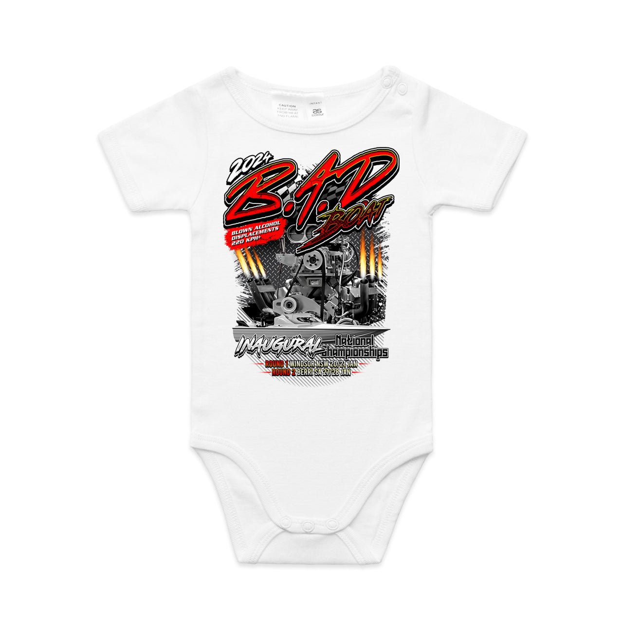 B.A.D Boat 2024 Event Infant One-Piece