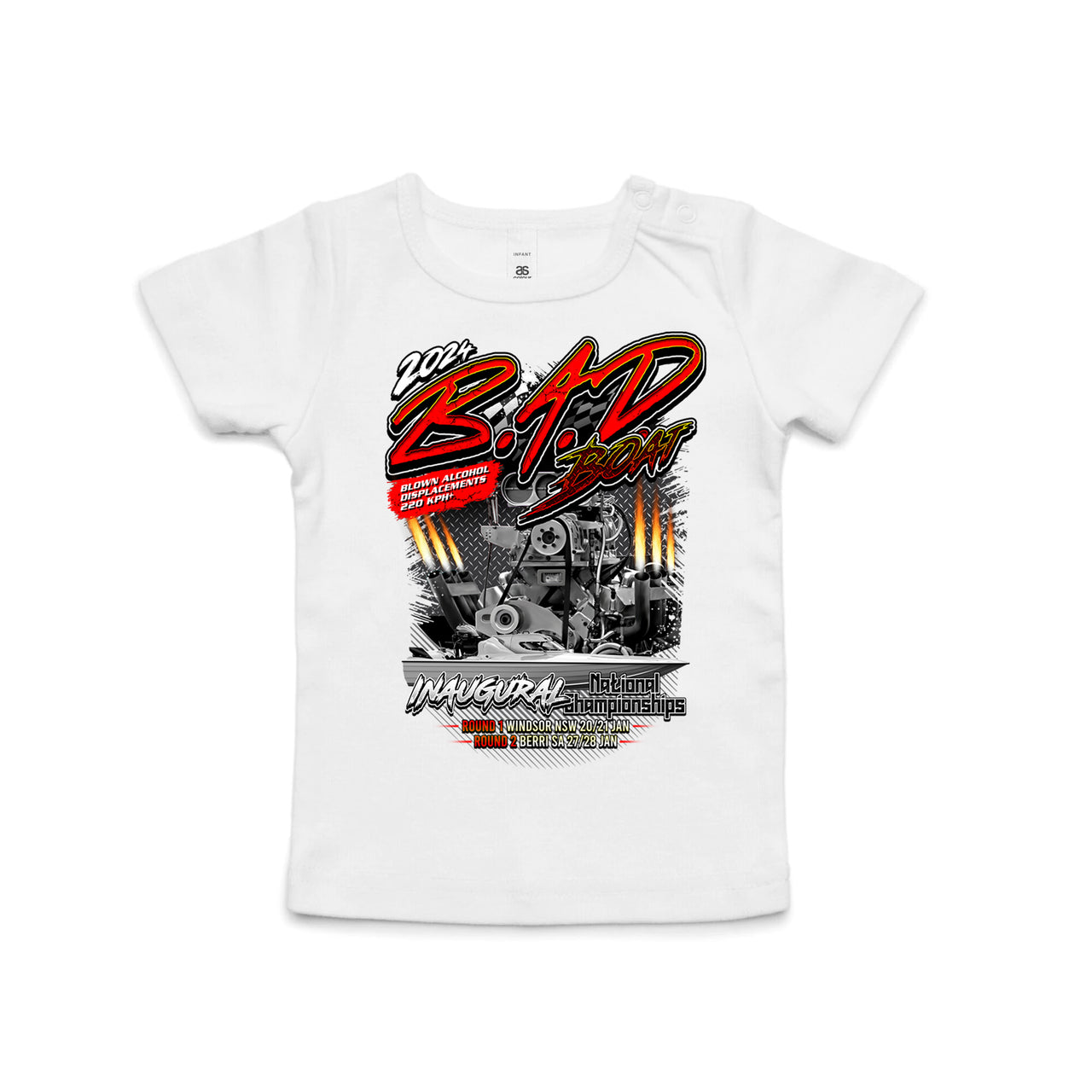 B.A.D Boat 2024 Event Infant Tee